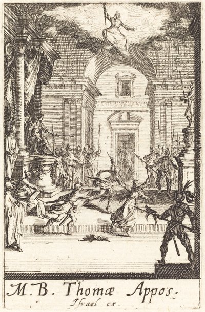 El martirio de Santo Tomás de Jacques Callot