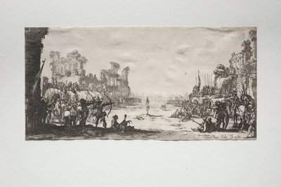 El martirio de San Sebastián de Jacques Callot