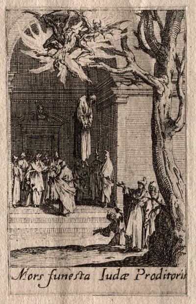 El martirio de los apóstoles: La muerte de Judas de Jacques Callot