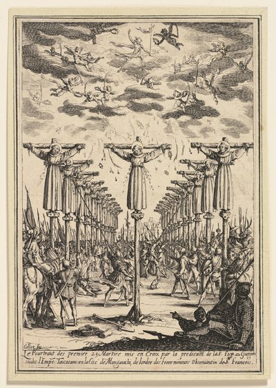 Los mártires de Japón de Jacques Callot