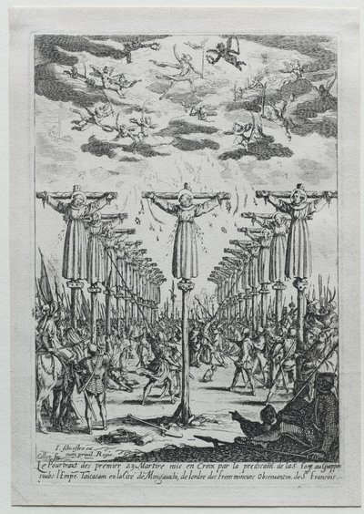 The Martyrs of Japan de Jacques Callot