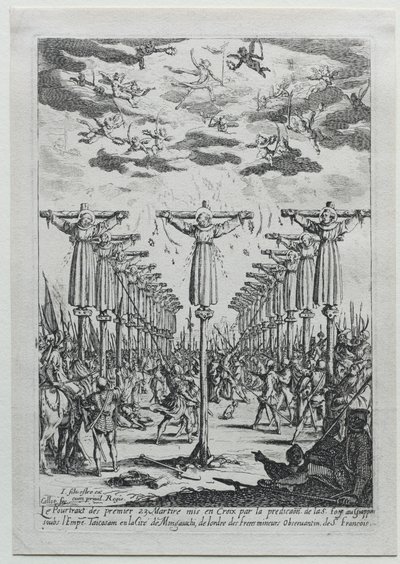 Los Mártires de Japón de Jacques Callot
