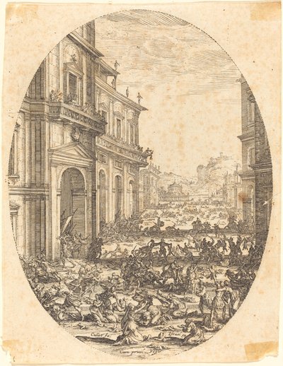 La masacre de los inocentes de Jacques Callot