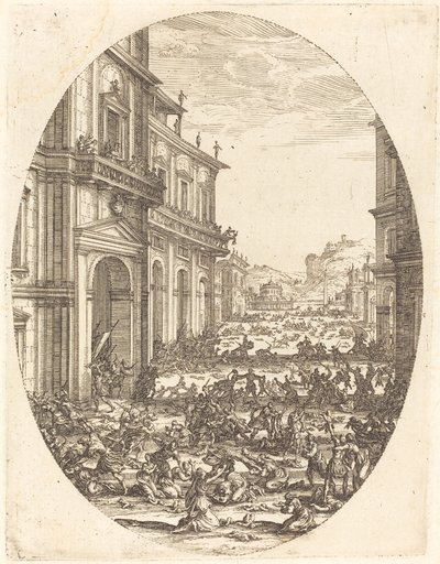 La masacre de los inocentes de Jacques Callot