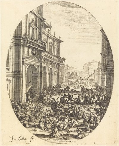 La Matanza de los Inocentes, Segunda Placa de Jacques Callot