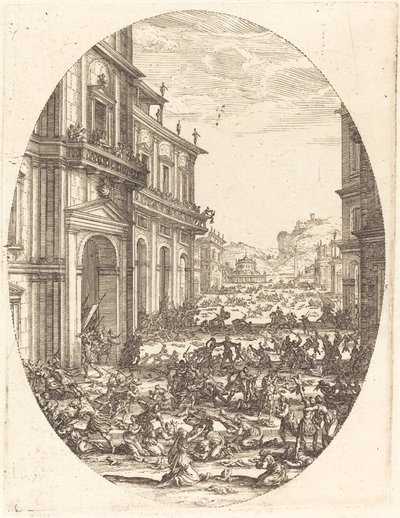 La Matanza de los Inocentes de Jacques Callot