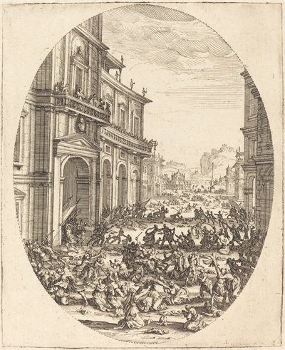 La masacre de los inocentes, c. 1622 de Jacques Callot