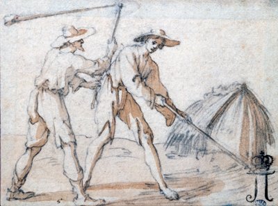 El trabajo de las bocas, c. 1592-1635 de Jacques Callot