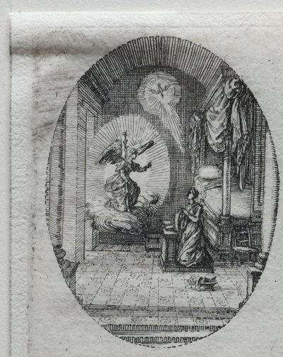 Los Misterios de la Pasión: La Anunciación de Jacques Callot