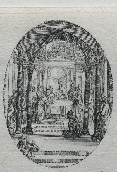 Los misterios de la Pasión: La circuncisión de Jacques Callot