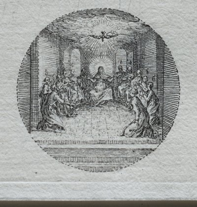 Los misterios de la Pasión: El Descenso del Espíritu Santo de Jacques Callot