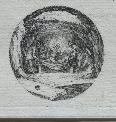 Los misterios de la Pasión: El Entierro de Jacques Callot