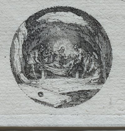 Los misterios de la pasión: El entierro de Jacques Callot