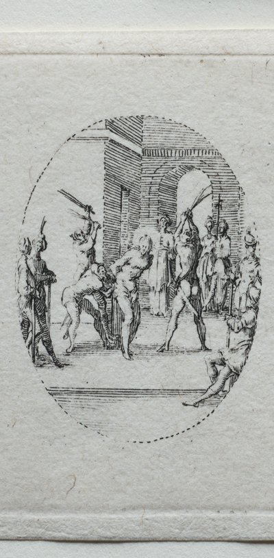 Los misterios de la Pasión: La Flagelación de Jacques Callot