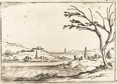 La inundación del Nilo de Jacques Callot