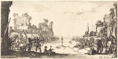 El martirio de San Sebastián de Jacques Callot