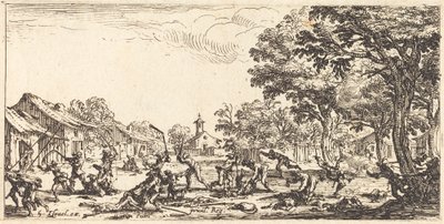 La Venganza de los Campesinos de Jacques Callot