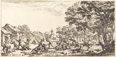 La Venganza de los Campesinos de Jacques Callot
