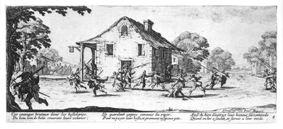 El saqueo de una posada, placa 4 de 