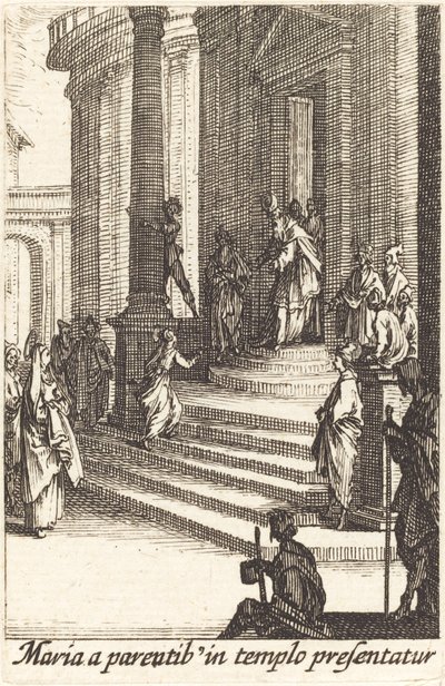La Presentación de la Virgen de Jacques Callot