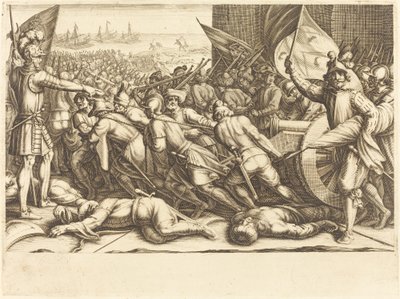 El reembarque de los turcos de Jacques Callot