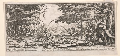 La venganza de los campesinos de Jacques Callot