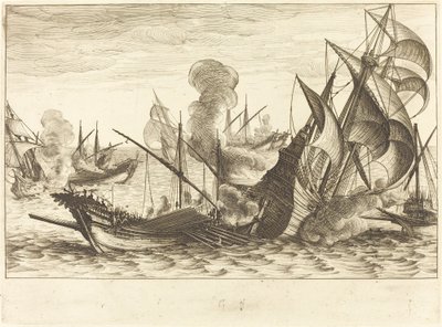 La segunda batalla naval de Jacques Callot