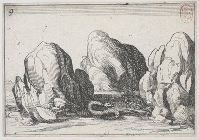La serpiente - No. 9 de la serie de Jacques Callot
