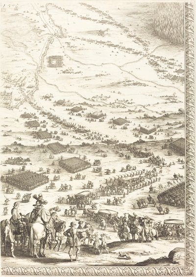 El Sitio de Breda [lámina 6 de 6] de Jacques Callot