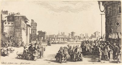 El mercado de esclavos de Jacques Callot