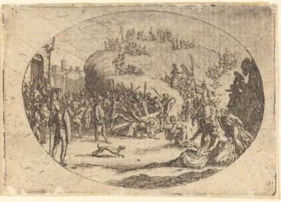 El pequeño transporte de la cruz de Jacques Callot