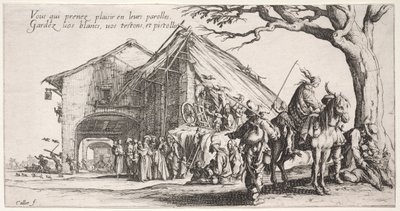 Las bohemias: El lugar de parada: El adivino de Jacques Callot