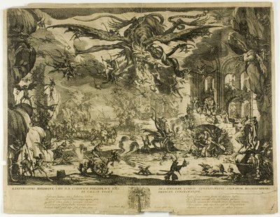 La tentación de San Antonio de Jacques Callot