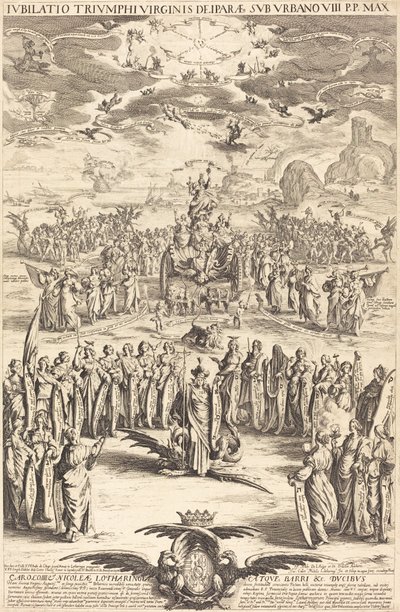 El Triunfo de la Virgen de Jacques Callot