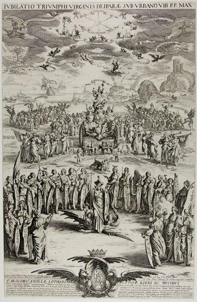 El triunfo de la Virgen de Jacques Callot