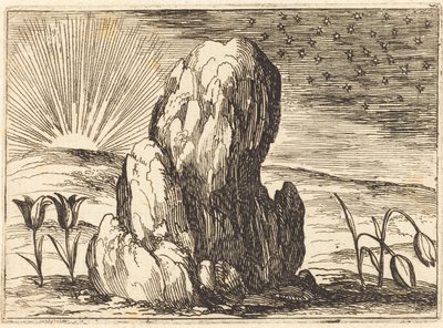 Los tulipanes y el sol de Jacques Callot