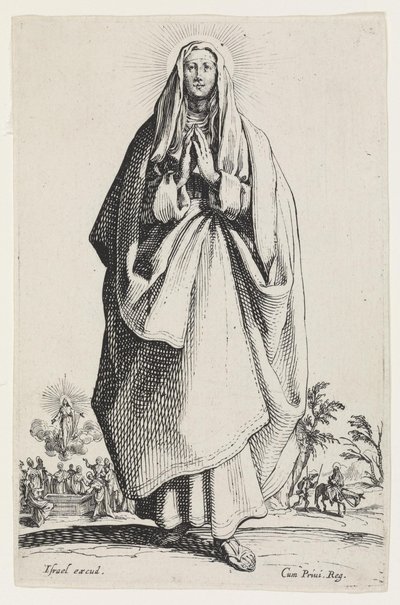 La Virgen María de Jacques Callot