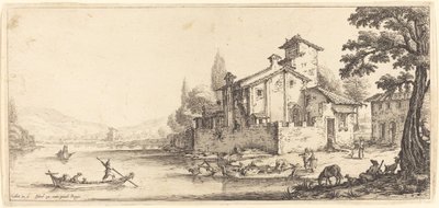El paseo junto al agua de Jacques Callot