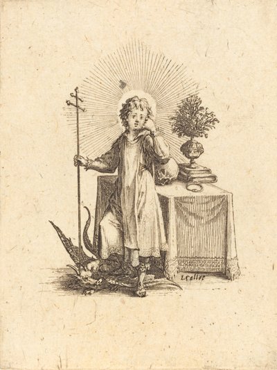 El joven Jesús de Jacques Callot