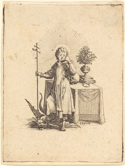 El joven Jesús de Jacques Callot