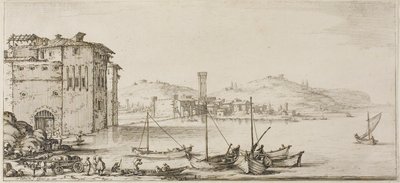 El Bufón o Scapin, de Tres Comediantes Italianos de Jacques Callot