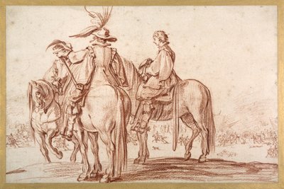 Tres jinetes de Jacques Callot