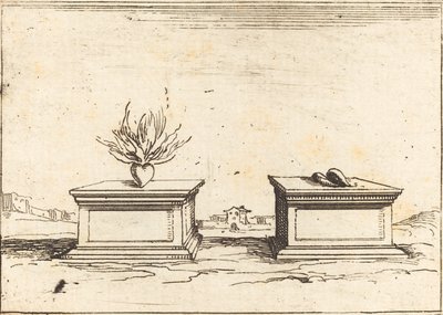 Dos corazones de Jacques Callot