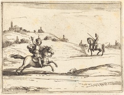 Dos caballeros de Jacques Callot