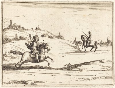 Dos caballeros de Jacques Callot