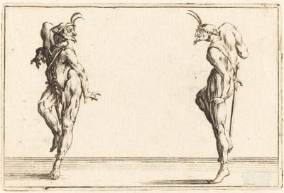 Dos Pantalones Bailando de Jacques Callot