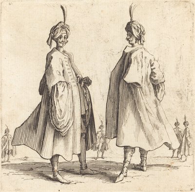 Dos Turcos de Jacques Callot