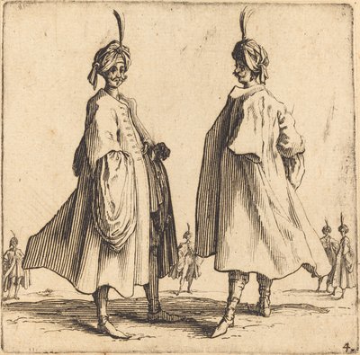 Dos Turcos de Jacques Callot
