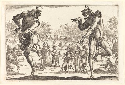 Dos Zanni de Jacques Callot