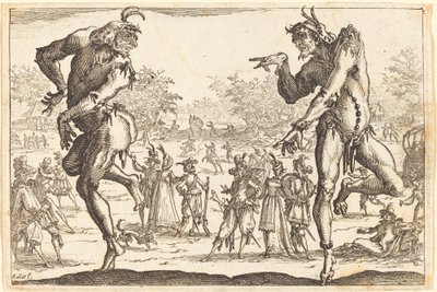 Dos Zanni de Jacques Callot